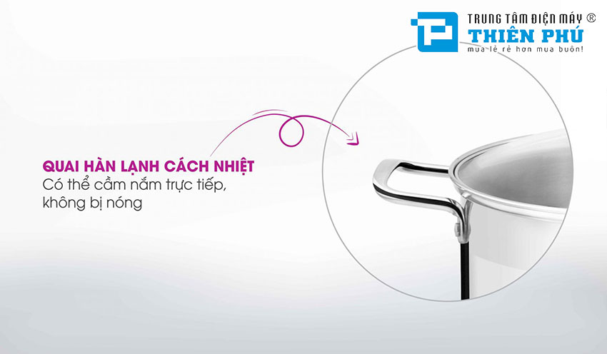 Bộ nồi chảo Inox Mutosi MC-347