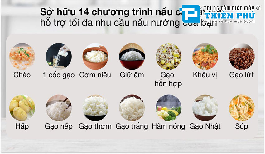 Nồi Cơm Điện Tử Tefal RK762168 1.5 lít