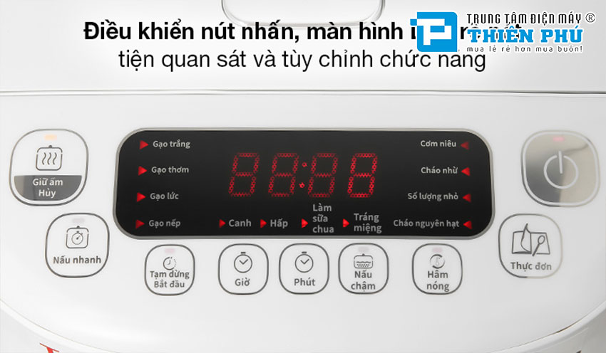 Nồi Cơm Điện Tử Tefal RK808168 1.5 Lít