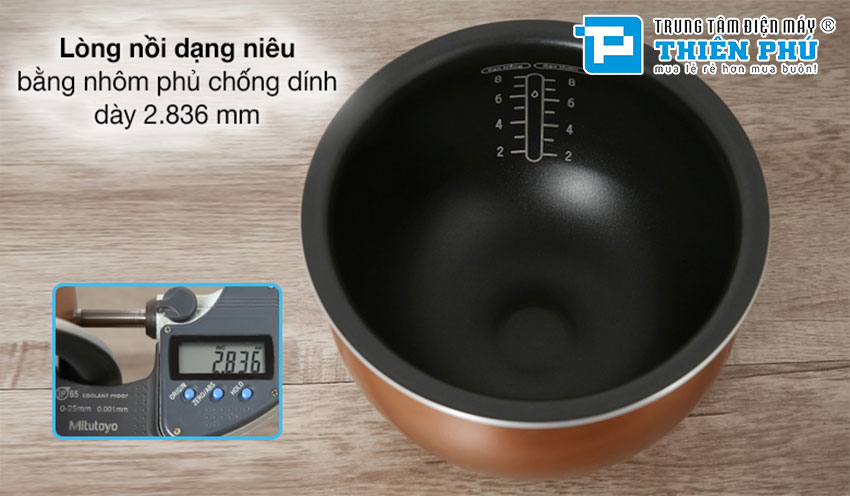 Nồi Cơm Điện Tử Tefal RK808168 1.5 Lít