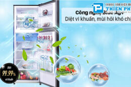Các tính năng trên tủ lạnh Panasonic Inverter NR-TL381BPKV giúp bảo vệ sức khỏe
