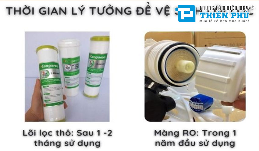 Những lưu ý khi sử dụng máy lọc nước Kangaroo 8 lõi KG08G4VTU