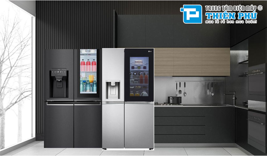 Những điểm giống và khác nhau giữa tủ lạnh LG Inverter GR-X22MB và GR-X257JS
