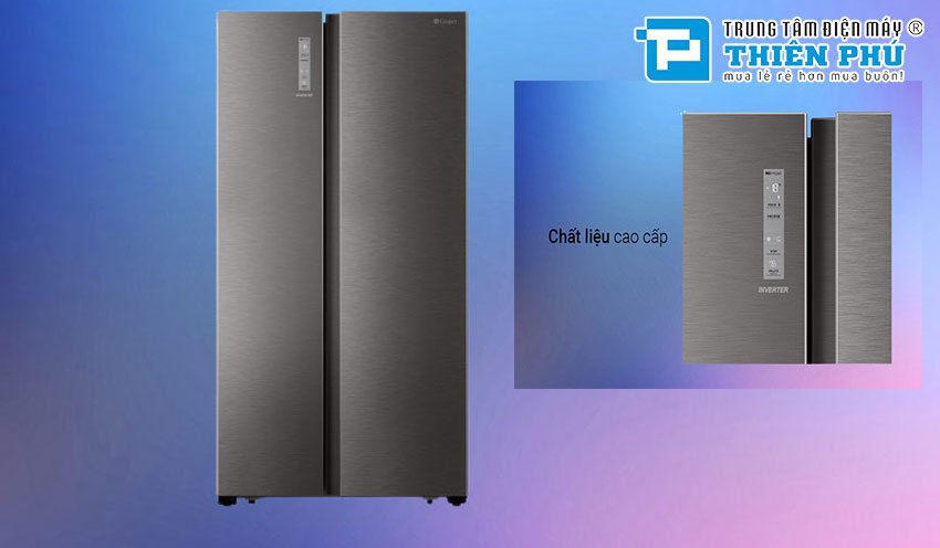 Tủ lạnh Casper Inverter RS-570VT cao cấp lựa chọn tốt nhất cho người dùng Việt