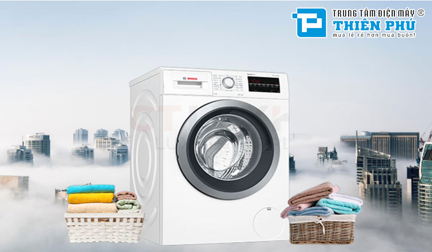 Hướng dẫn sử dụng các chế độ giặt trên máy giặt Bosch Serie 6 WAT28482SG
