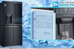 Tại sao nên mua tủ lạnh LG Inverter GR-D22MB có ngăn lấy nước và đá ngoài