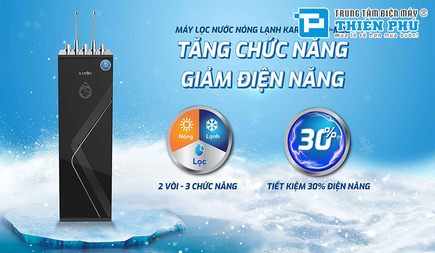 Máy lọc nước Karofi 10lõi KAD-M28 mang nguồn nước sạch đến cho người dùng