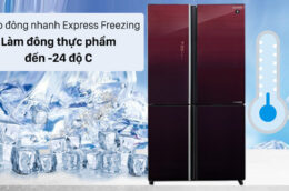 Tìm hiểu những đẳng cấp vượt trội ở tủ lạnh Sharp 4 cánh SJ-FXP600VG-MR