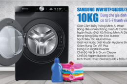 Có nên bỏ hơn 11 triệu để mua máy giặt Samsung WW10TP44DSB/SV 10kg hay không?