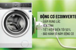 Lý do nên chọn mua máy giặt Electrolux inverter cho gia đình?