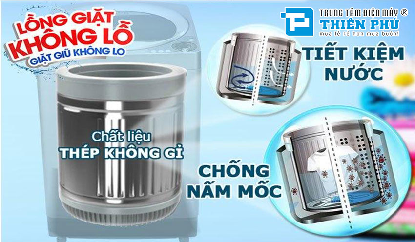 Máy giặt Sharp 9kg ES-W95HV-S có tốt không và những lưu ý khi sử dụng?