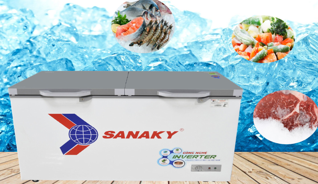 Tại sao nên sử dụng tủ đông Sanaky Inverter VH-4099A4K để bảo quản thực phẩm