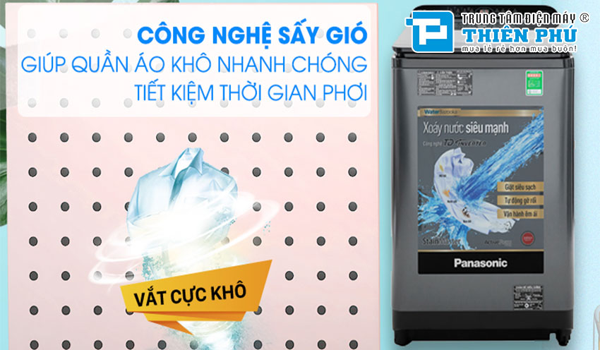 Máy giặt Panasonic 10kg NA-FD10AR1BV giá bao nhiêu? Có nên chọn mua không?