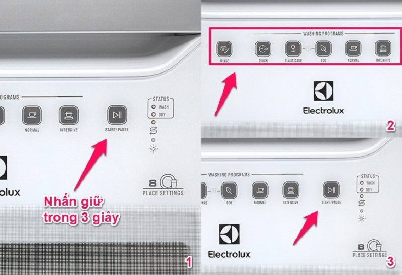 Hướng dẫn sử dụng máy rửa chén Electrolux ESF6010BW