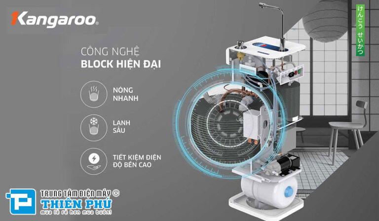 Nâng tầm trải nghiệm với máy lọc nước Kangaroo Hydrogen KG10A8ES