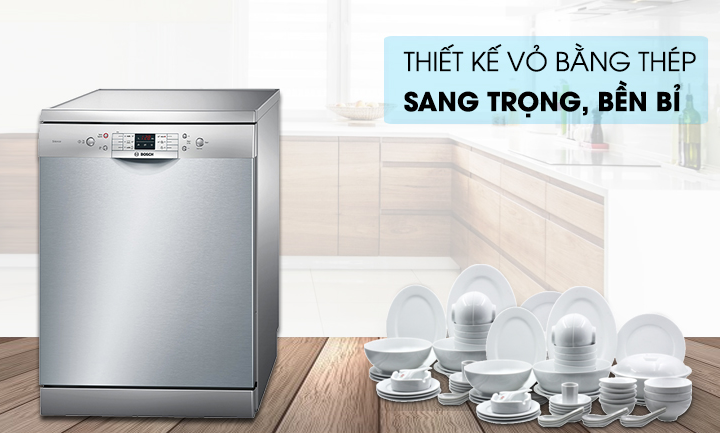 Khám phá ưu điểm trên Máy Rửa Bát Bosch SMS63L08EA 12 Bộ Serie 6