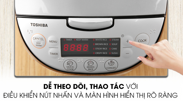 Nồi Cơm Điện Toshiba RC-18DR2PV(K) 1.8 Lít có phải sự lựa chọn tốt nhất cho gia đình bạn?