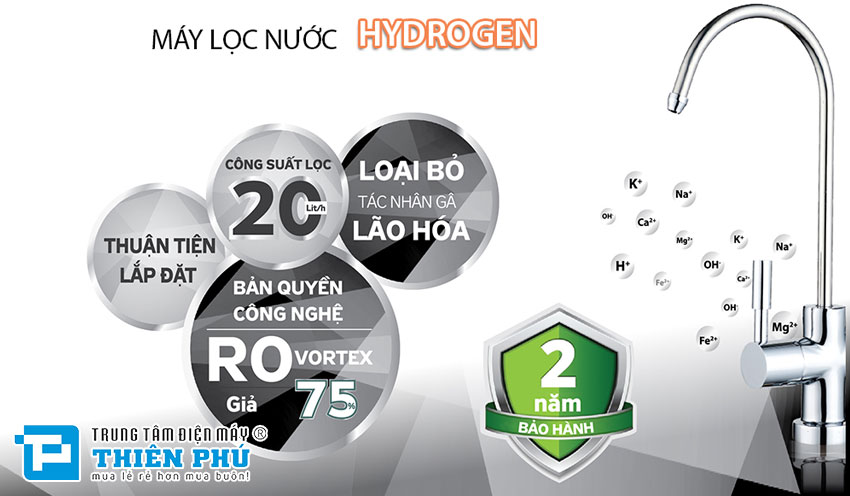 Máy Lọc Nước Kangaroo Hydrogen KG100HB 9 Lõi