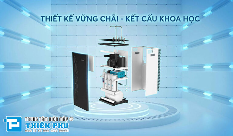 Máy lọc nước nóng lạnh Karofi KAD-I55 10 lõi được đánh giá tốt nhất hiện nay