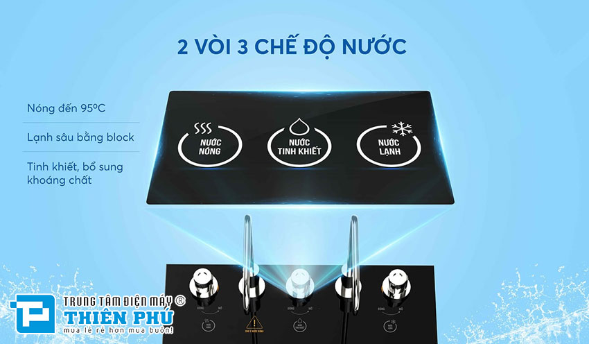 Máy Lọc Nước Nóng Lạnh Karofi KAD-I55 10 Lõi