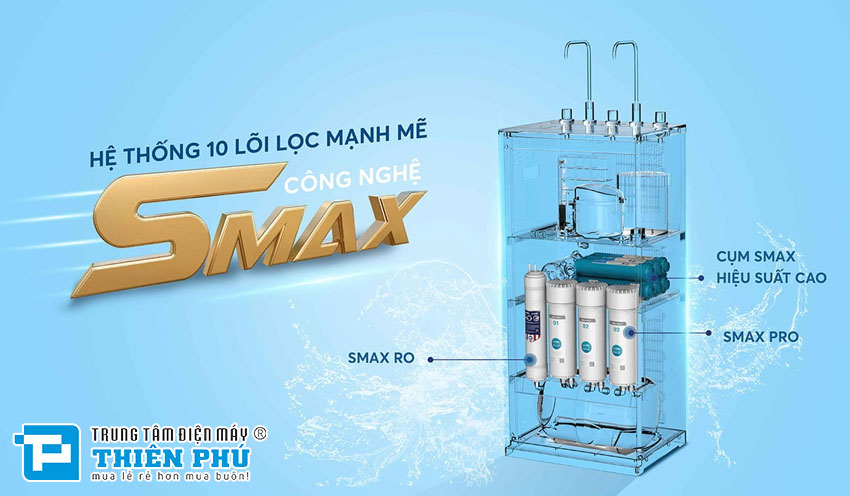 Máy Lọc Nước Nóng Lạnh Karofi KAD-I55 10 Lõi