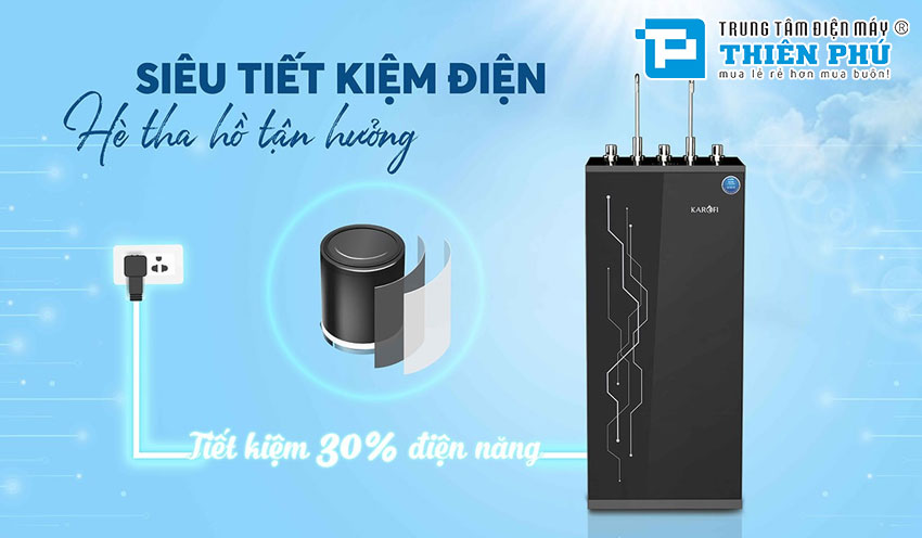 Máy Lọc Nước Nóng Lạnh Karofi KAD-I55 10 Lõi