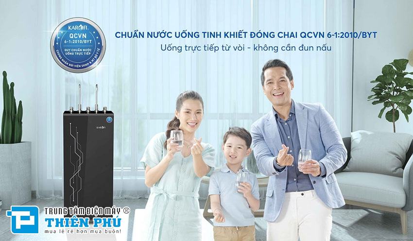 Máy Lọc Nước Nóng Lạnh Karofi KAD-I55 10 Lõi