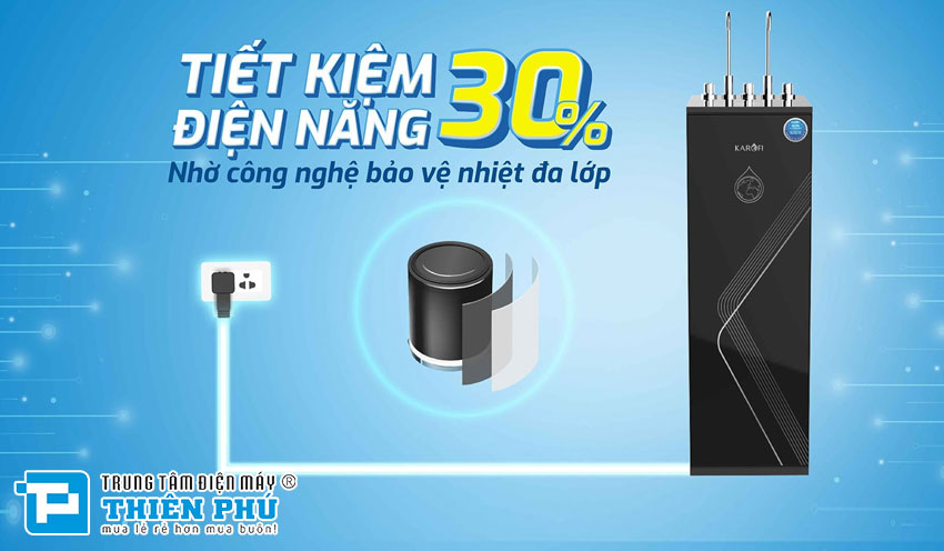 Máy lọc nước nóng lạnh Karofi KAD-M28 10 Lõi