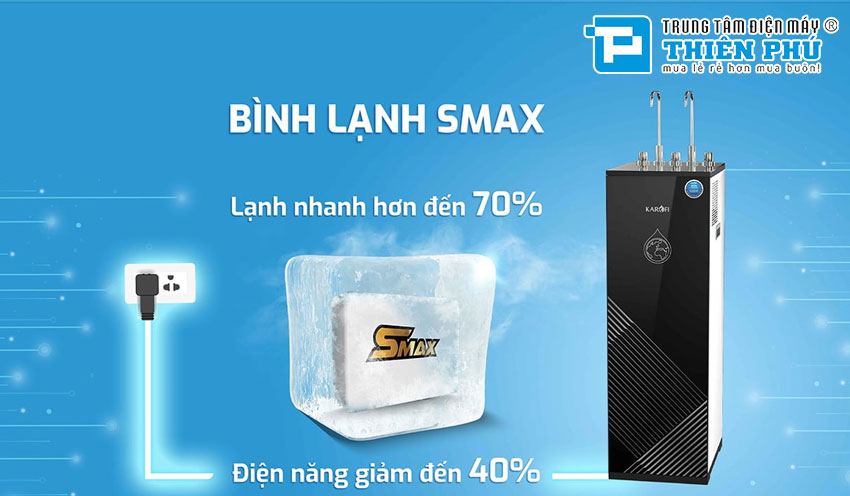 Máy Lọc Nước Nóng Lạnh Karofi KAD-R35 11 Lõi