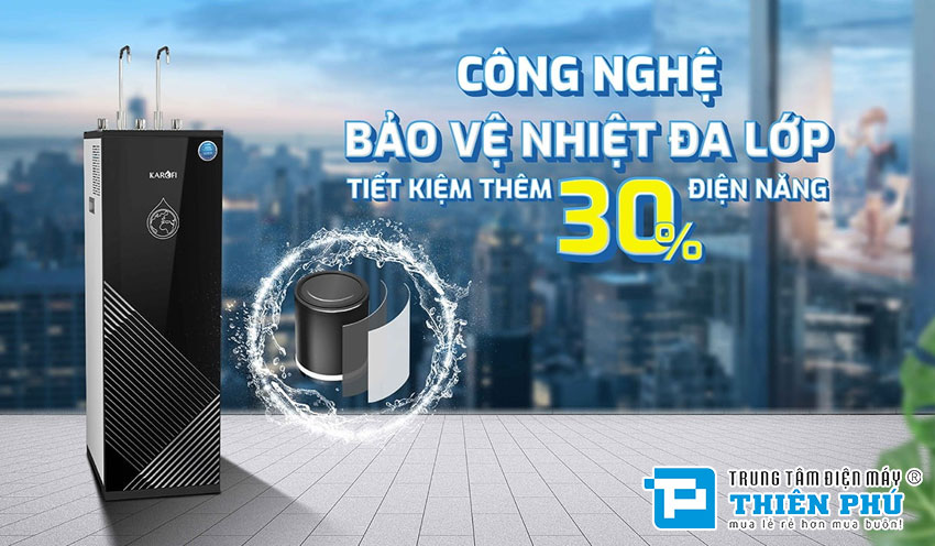 Máy Lọc Nước Nóng Lạnh Karofi KAD-R35 11 Lõi