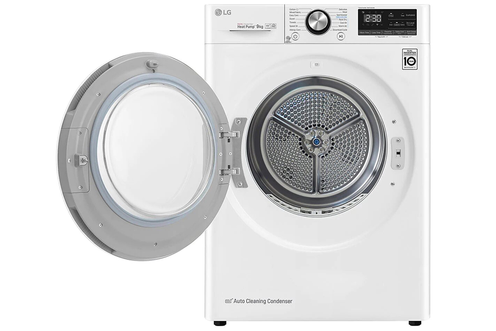 Kích thước của máy sấy quần áo LG inverter DVHP09W là bao nhiêu- Có nên dùng không?