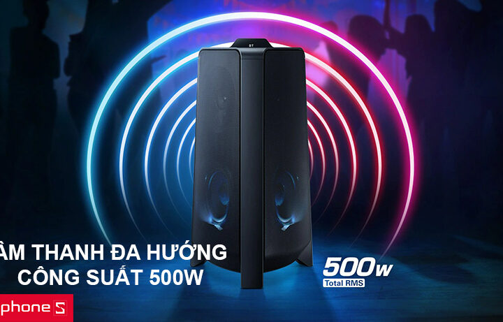 Cùng Loa Tháp Samsung MX-T50 mang đến giai điệu cuồng nhiệt tại mỗi bữa tiệc