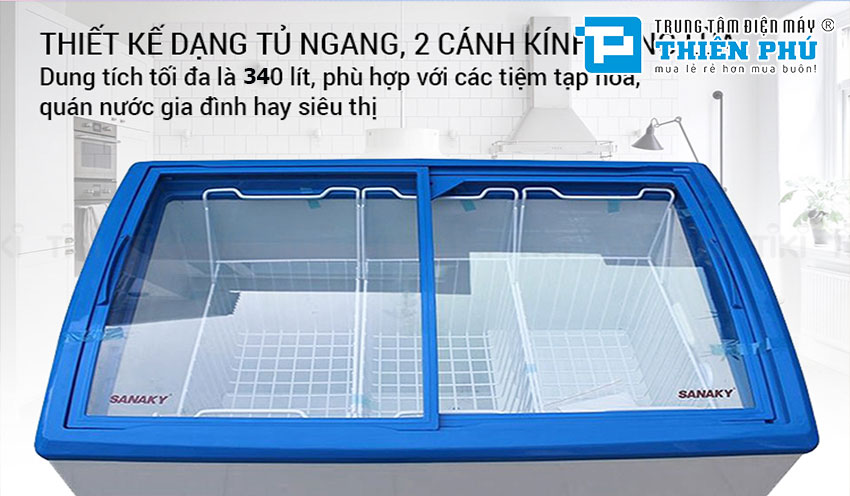 Bỏ túi tất cả thông tin hữu ích của chiếc tủ đông Sanaky 1 ngăn VH-4899K