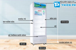 Tủ mát Sanaky 1 cánh VH-258K3L có tốn điện không? Cách tiết kiệm khi sử dụng