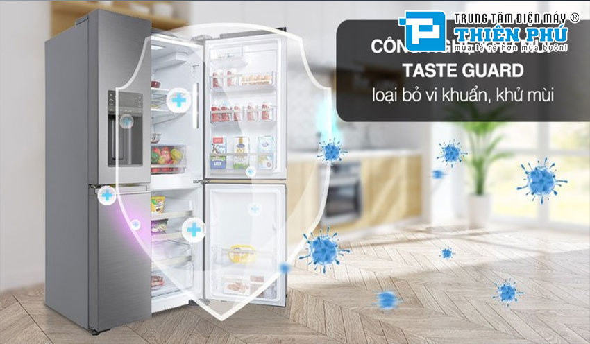 Những điểm nhấn nổi bật của chiếc tủ lạnh Electrolux Inverter EQE6879A-B