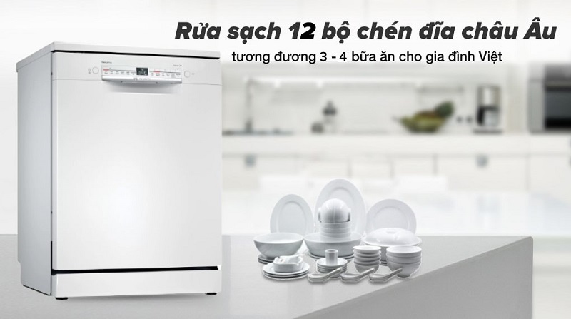 Máy rửa bát Bosch trên dưới 15 triệu