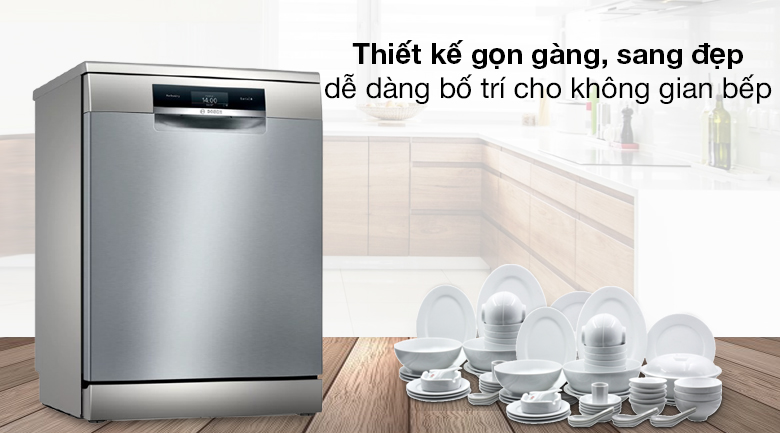 Máy rửa bát Bosch Serie 8 SMS88TI03E 14 Bộ lựa chọn tuyệt vời nên chọn mua