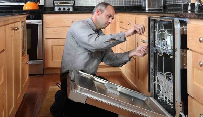 Cách tháo lắp máy rửa bát Bosch SMS6ZCI08E