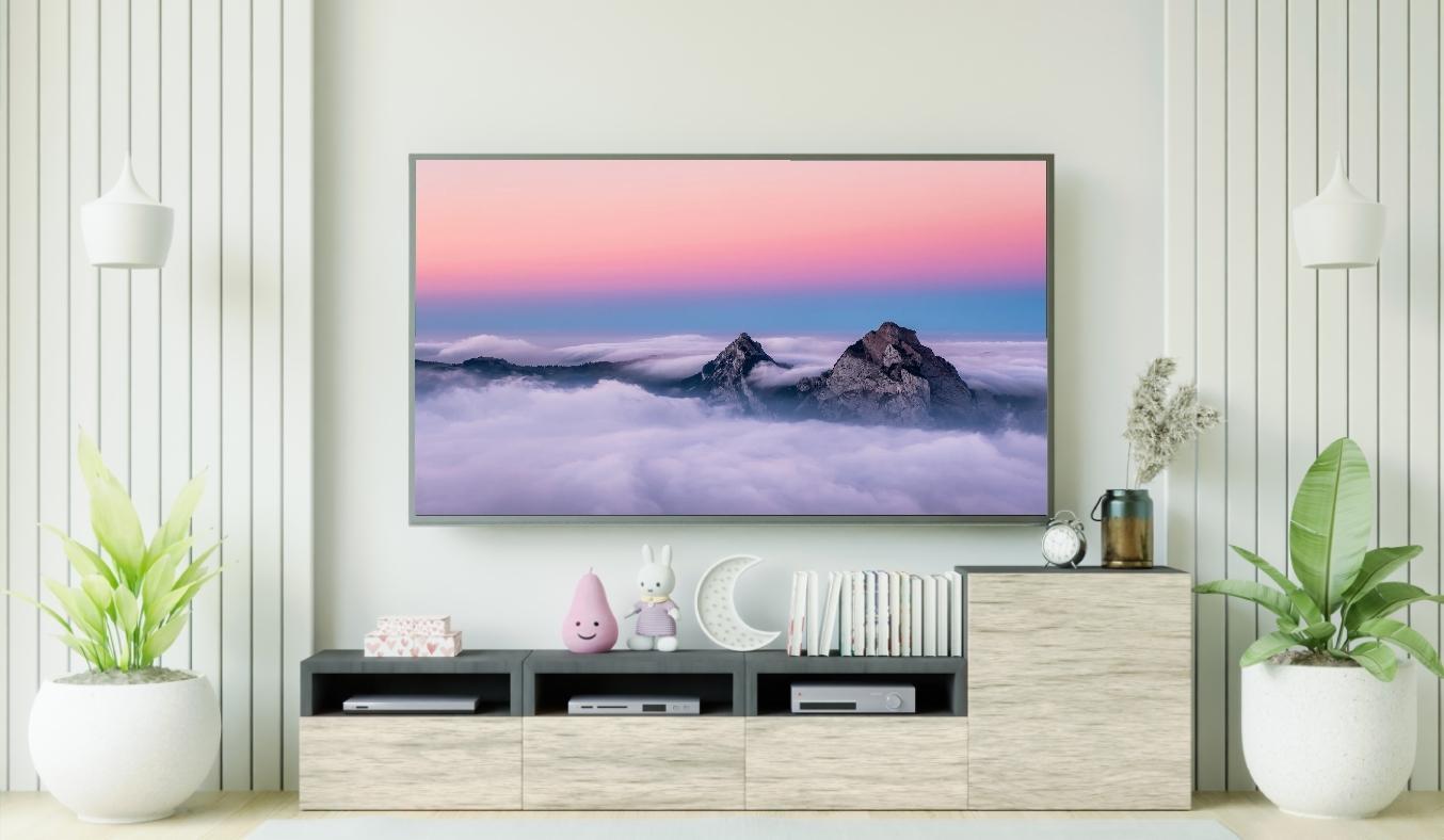 tivi Samsung 4K 55 inch UA55AU7002KXXV