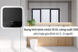 Các công nghệ nổi bật của Bình Nóng Lạnh Ariston Andris2 15LUX-D AG+ 2.5FE