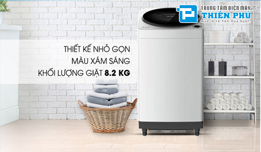 Máy giặt Sharp ES-W82GV-H giá rẻ chỉ còn 4.350.000 đồng vô cùng hợp lý