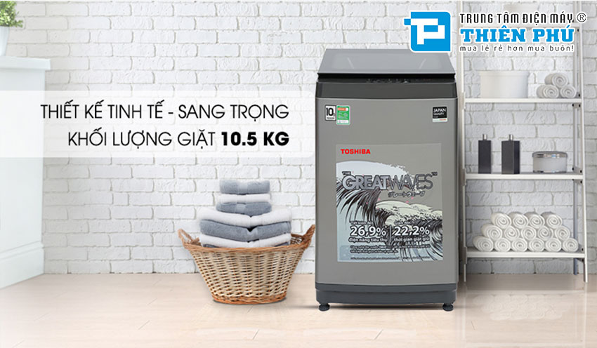 Công dụng tuyệt vời của chiếc máy giặt Toshiba 10kg AW-UK1150HV(SG)