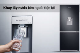 Tủ lạnh Samsung không lấy được nước ngoài vì sao?