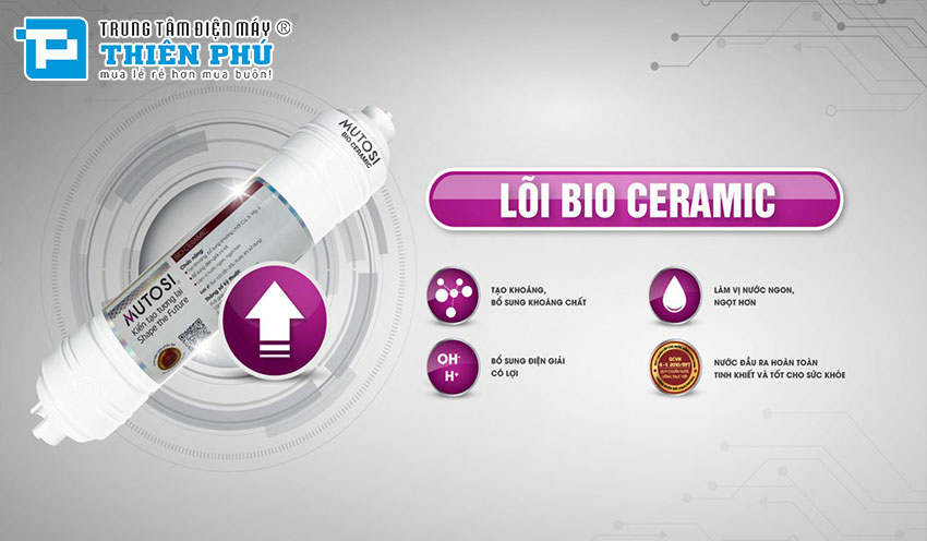 Máy Lọc Nước Mutosi RO 10 Lõi MP-7100M