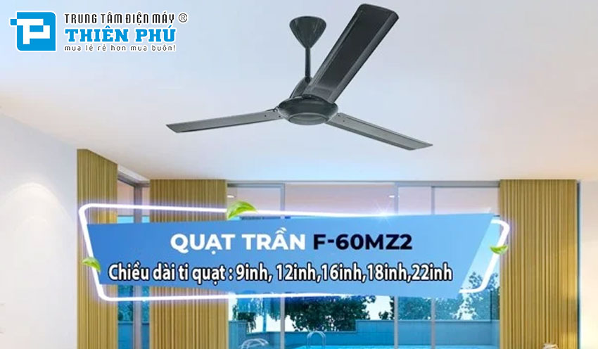 TOP 3 quạt trần Panasonic giá rẻ chất lượng tốt cho người dùng tham khảo