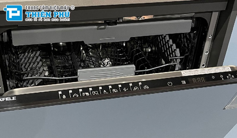 So sánh công nghệ sấy của máy rửa bát Hafele và Bosch