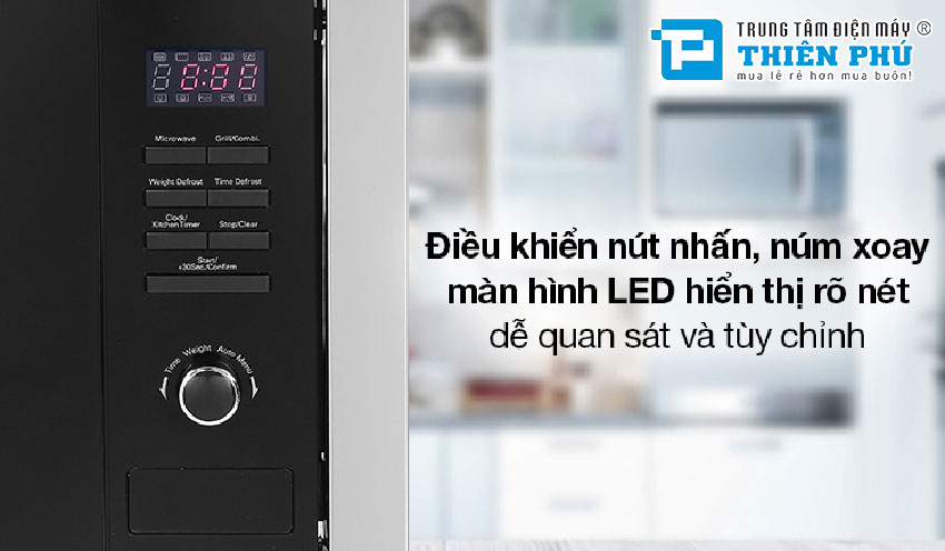 Lò Vi Sóng Có Nướng Hafele HM-B38A 25 Lít