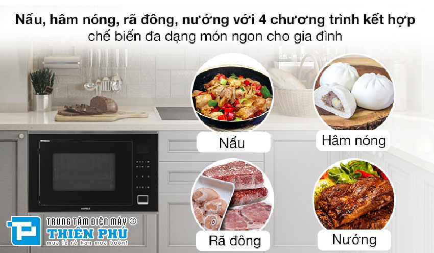 Lò Vi Sóng Có Nướng Hafele HM-B38C 32 Lít