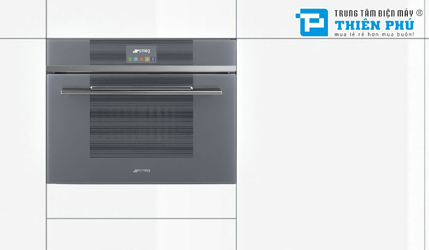 Lò Vi Sóng Có Nướng Hafele Smeg SF4104MCS 50 Lít