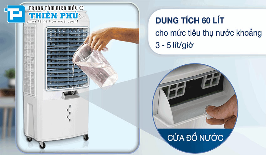 Quạt Điều Hòa Kangaroo KG50F88 60 Lít